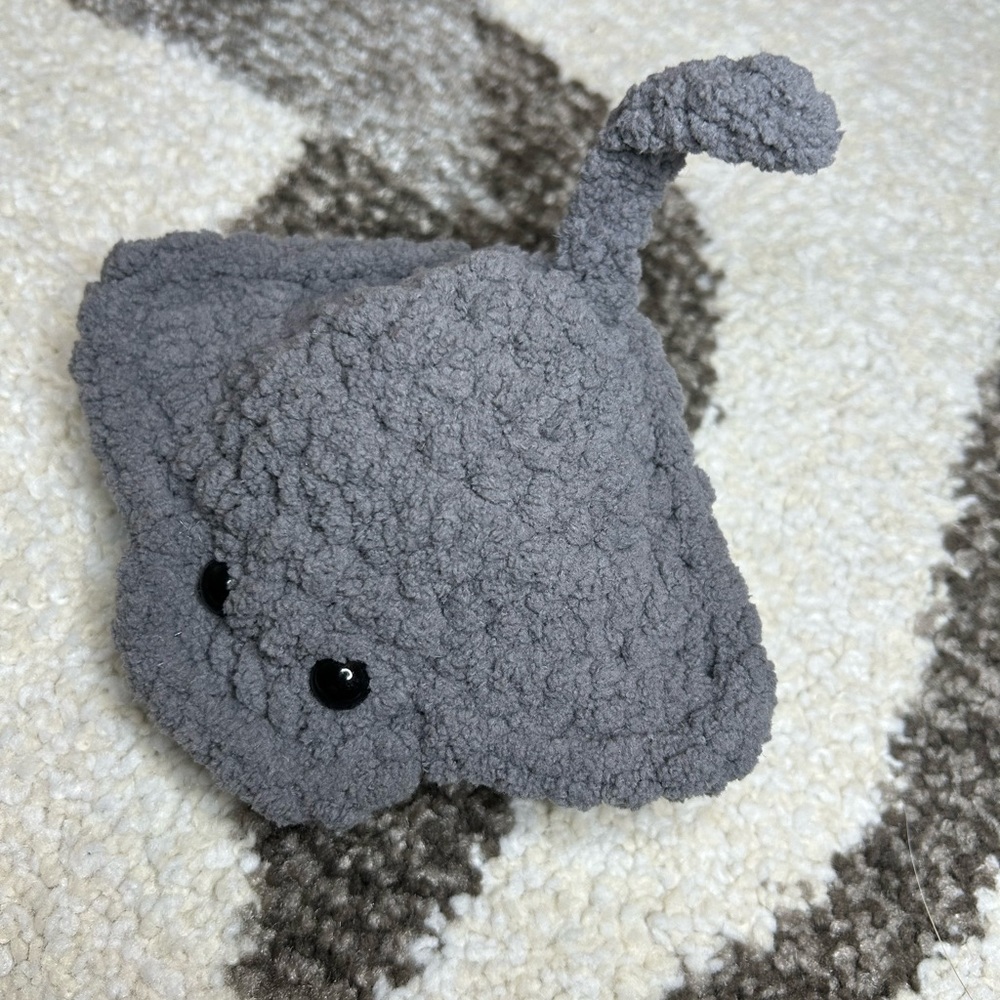 Hand Crocheted Amigurumi Sting Ray
